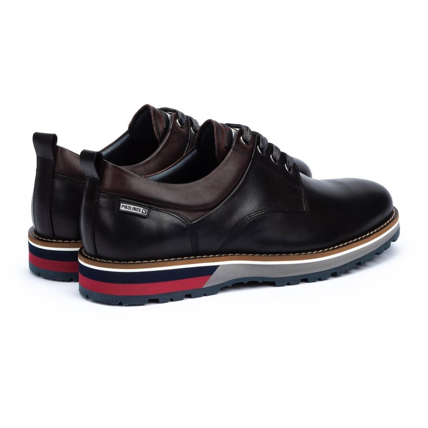 Men's Pikolinos PIRINEOS Casual Shoes Black | NZ XQ3925A